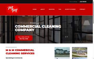 Commercial Cleaning Service website
