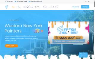 Fresh Wall Paint of Clarence website