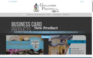 Gallagher Printing, Inc. website