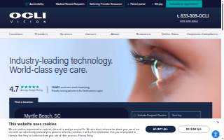 OCLI Vision Valley Stream website
