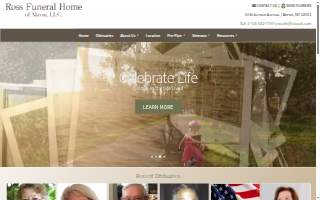 Ross Funeral Home of Akron, LLC website