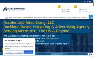 Accelerated Advertising, LLC of Clarkstown website