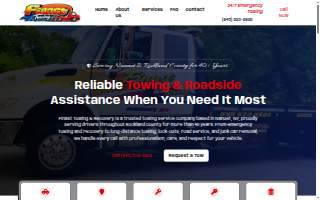 Finast Towing website