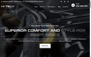 Hi Tech Auto Spa of Clarkstown website