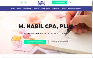 M. Nabil CPA, PLLC of Clarkstown website