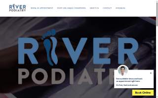 River Podiatry of Clarkstown website