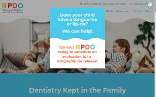 Rockland Pediatric Dental and Orthodontics of Clarkstown website