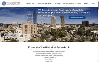 TC Merritts Land Surveyors, PC of Clarkstown website