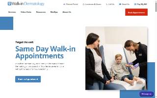 Walk-in Dermatology - Nanuet of Clarkstown website