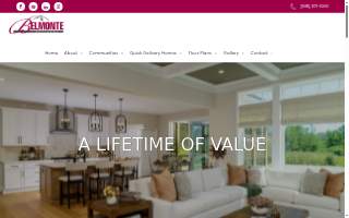 Belmonte Builders website
