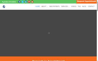 Capital District Podiatry website