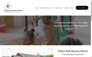 Clifton Park Nursery School website