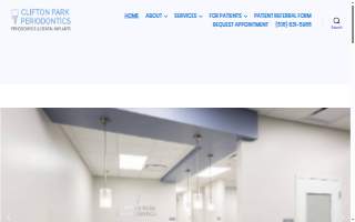 Clifton Park Periodontics website