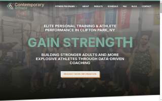 Contemporary Athlete website