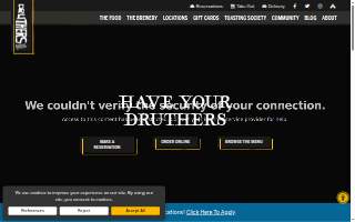 Druthers Brewing Company of Saratoga Springs website