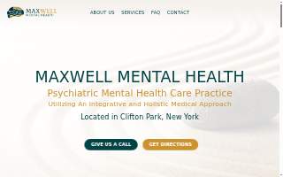 Maxwell Mental Health website