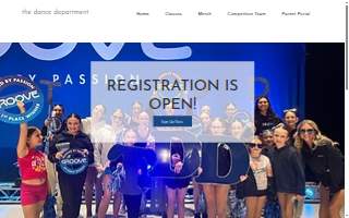 The Dance Department website