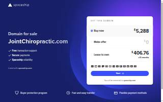 The Joint Chiropractic of Clifton Park website