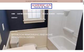 American Home & Bath website