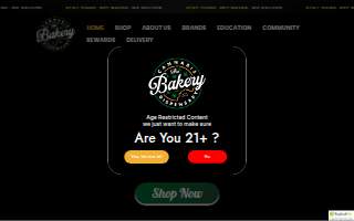 Bakery website