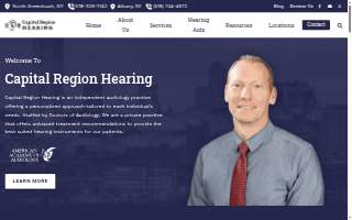 Capital Region Hearing website