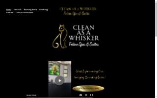 Clean As A Whisker Feline Spa & Suites website