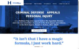 Hug Law, PLLC of Cohoes website