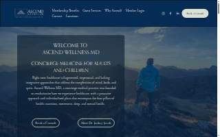 Ascend Wellness MD website