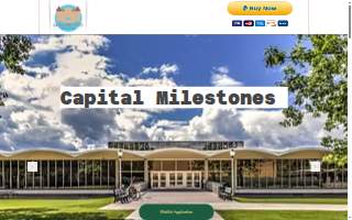 Capital Milestones Child Care (CMCC) website