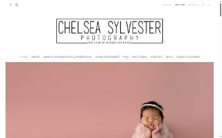 Chelsea Sylvester Photography website