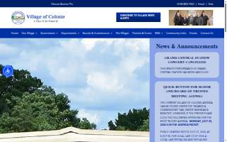 Colonie Village Senior Center website