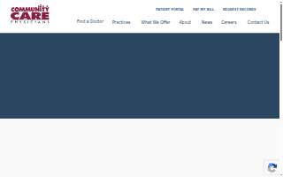 Community Care Family Practice Colonie website