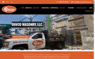 Davco Masonry, LLC. website