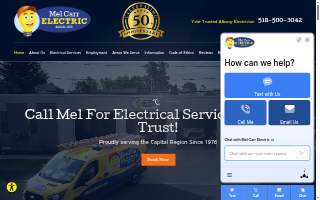 Mel Carr Electric website
