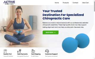 Active Chiropractic Care website