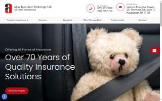 Aljay Insurance Brokerage Ltd. website