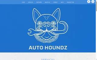 Auto Houndz website