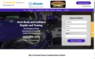 Combined Auto Collision of Commack website