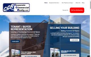 Corporate Commercial Realty website