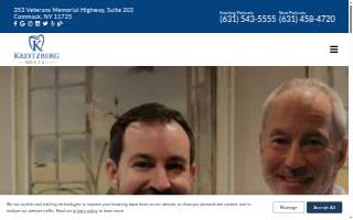 Kreitzberg Dental website