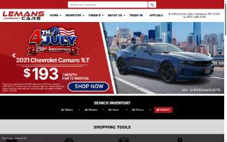 Lemans Cars - Used car Dealer Long Island website