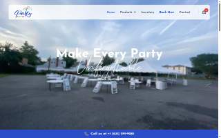 Party Center Online of Commack website