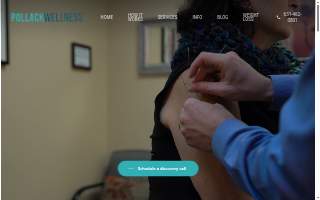 Pollack Wellness website