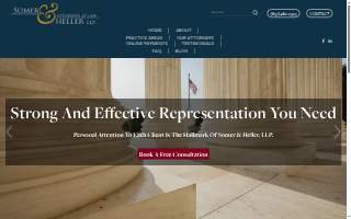 Somer & Heller, LLP of Commack website