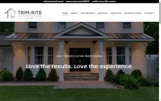 Trim-Rite Contracting Ltd. website