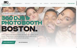 360* Photo Booth Rental | The Booth website