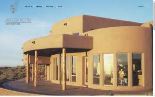 Art of Form Architectural Services website