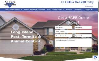 All Care Pest Control, Inc. of Coram website