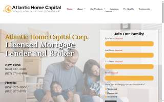Atlantic Home Capital - Mortgage Lender of Coram website