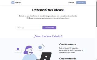 Cafecito Cafe website